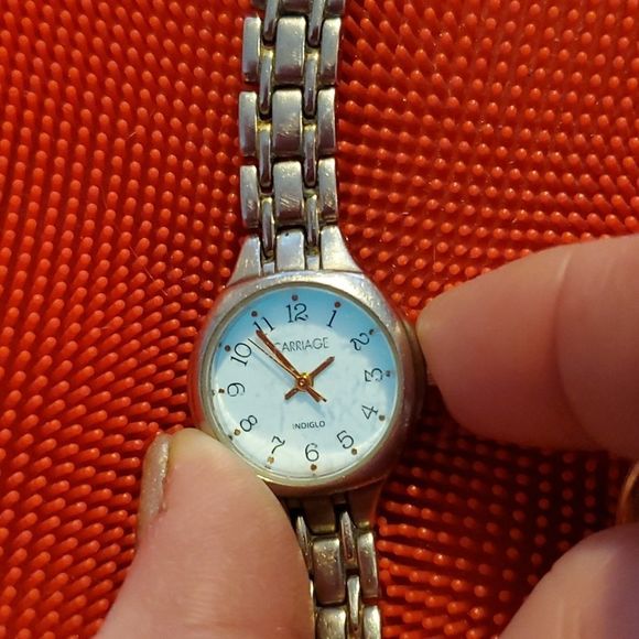 Two Carriage by Timex Indiglo Watches One Without Band‎ - Picture 5 of 9